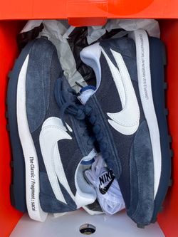 Nike LD Waffle SF sacai Fragment Blue Void