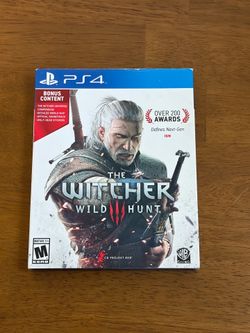 The Witcher 3 wild hunt complete edition for ps4