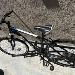 Schwinn DSB Hybrid Bike, 700c wheels, 21 speeds, 29 Wheels, Blue Black 