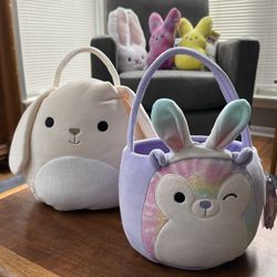 Squishmallow Plush Easter Baskets $10 each