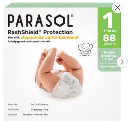 Parasol diapers size 1 &2