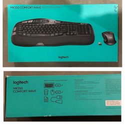 New Logitech MK550 Comfort Wave