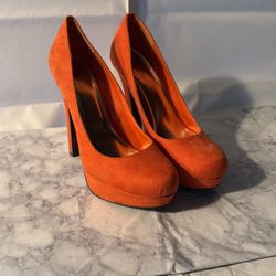 Orange Heels