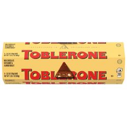 Toblerone Swiss Milk Chocolate Bar, 3.52 oz, 6-Count   