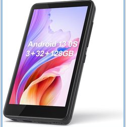 160GB MP3 Player with Bluetooth and WiFi, Diofox Music Player with Spotify,Pandora,Amazon Music,4" Touch Screen Android MP3 Player for Kids with Libby