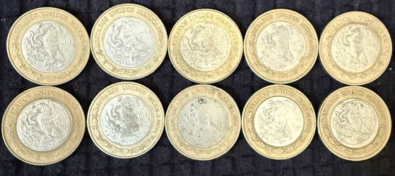 Mexico Coins Lot of 10