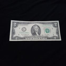 🇺🇸"Jefferson."(2013) #2. Dollar Bill. Twins Numb. (029-029)