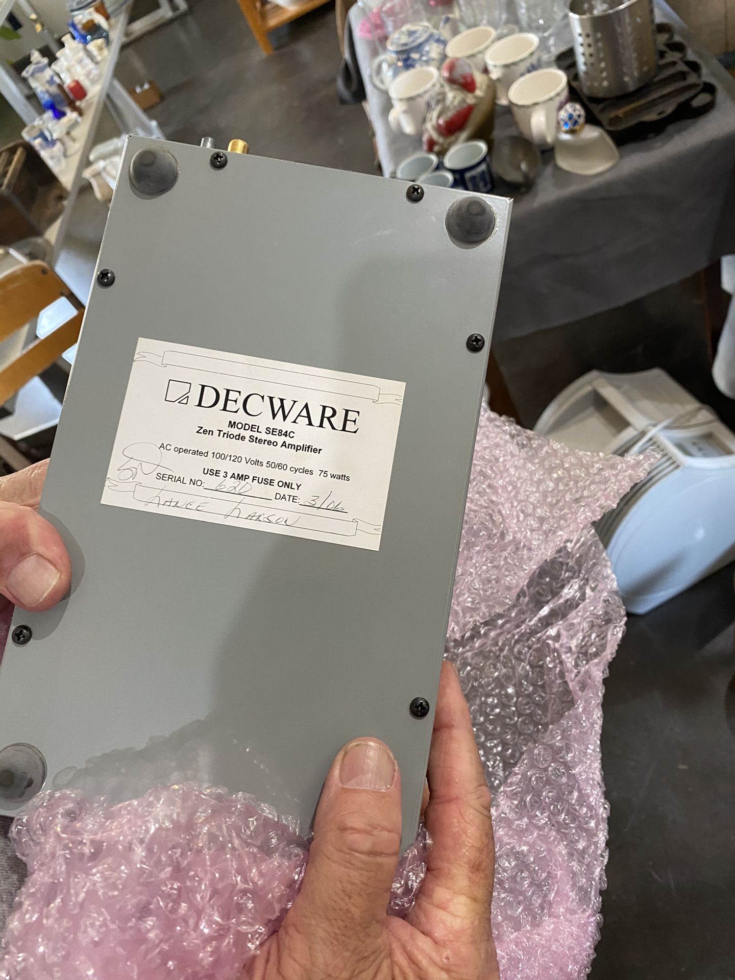 Decware Amplifier