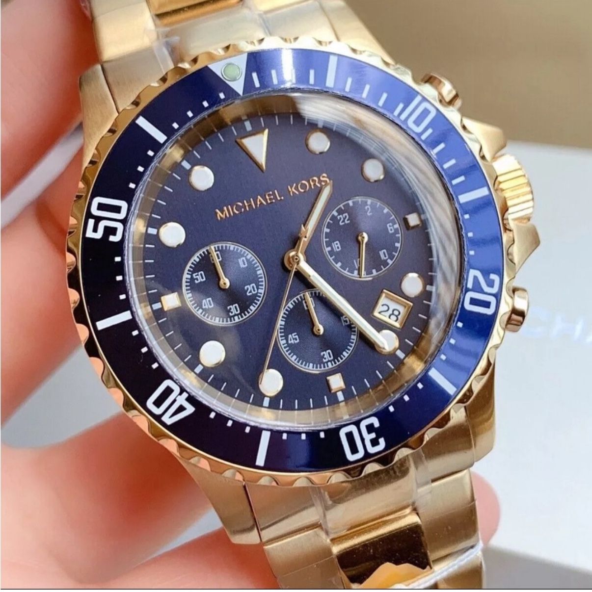 Michael Kors Gold Submariner Watch