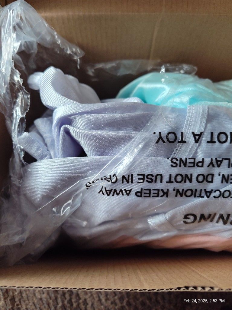 10 PACK Nylon Panties Size US11