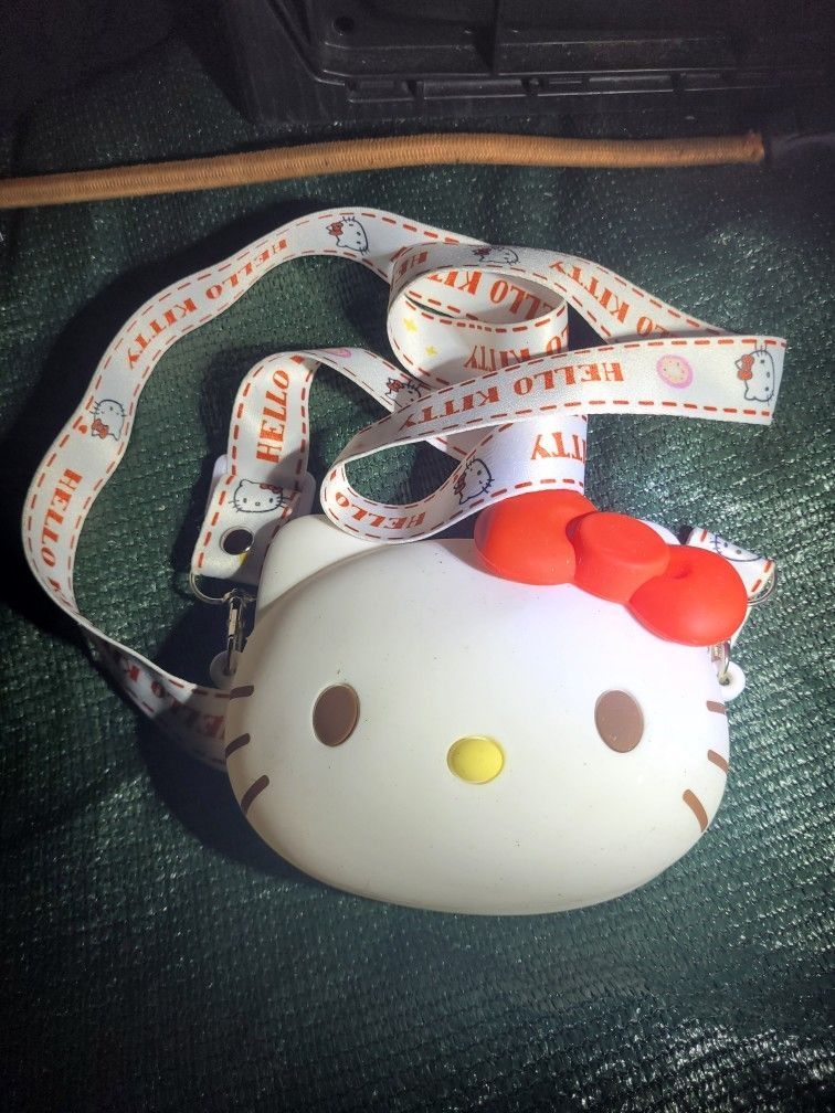 Hello Kitty 3D Silicone Pouch