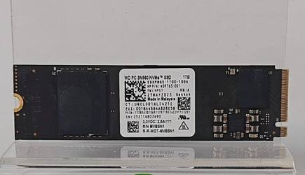 Western Digital WD 2280mm PC SN560 1TB PCIe 4.0 NVMe Gen 4 SSD