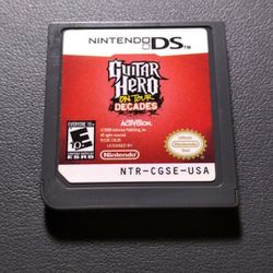 Nintendo DS Games: Guitar Hero, Mario Olympic Games, Cars and Ratatouille