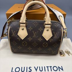 LOUIS VUITTON Monogram Speedy 20 Shoulder Bag
