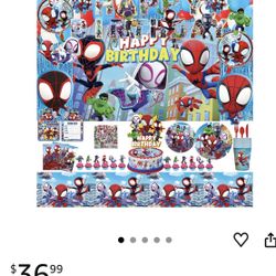 Spidey Party Supplies 