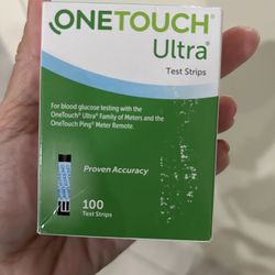 One Touch Ultra Test Strips 