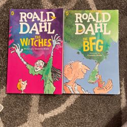 Roald Dahl The Witches & The BFG