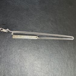 Maison Margiela Pendant Necklace, 20 inch chain, Sterling Silver