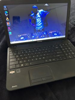 Toshiba satelite 15.6" Virtual Dj lots of party music good deal only $120