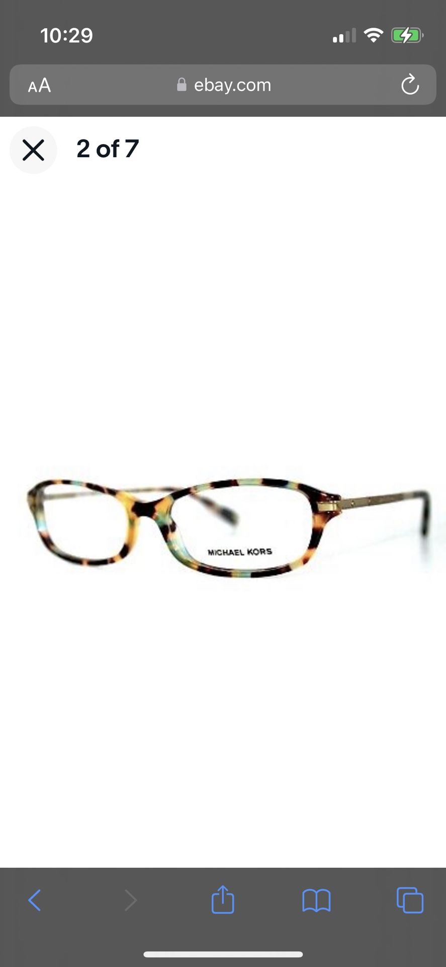 MICHAEL KORS MK 4002 SARDINIA 3031 TORTOISE AUTHENTIC EYEGLASSES FRAMES 54MM