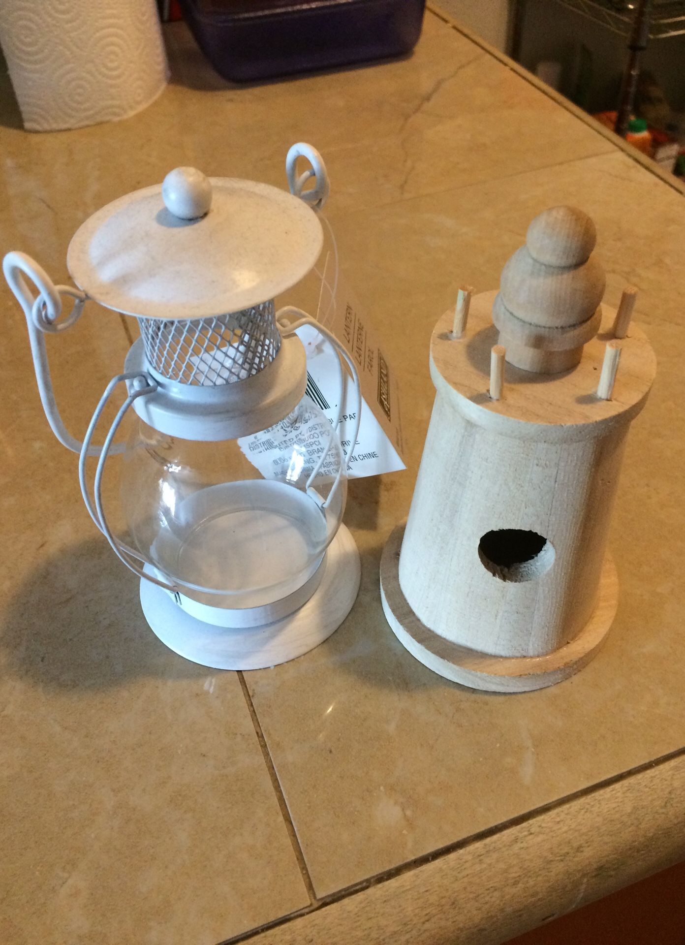 Mini Lantern and Lighthouse
