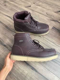 Lugz work boots