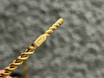Coach Women's Gold Tone Bracelet