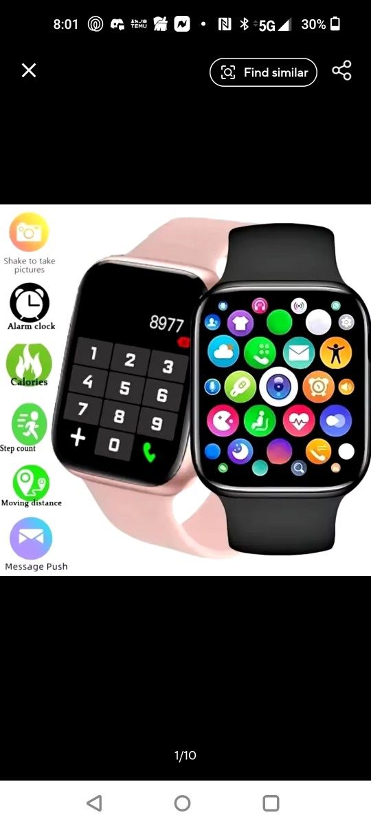 Laxasfit Smart Watch Brand New In Box Not Opened It Connects To Any Phone And Calls Great For Kids