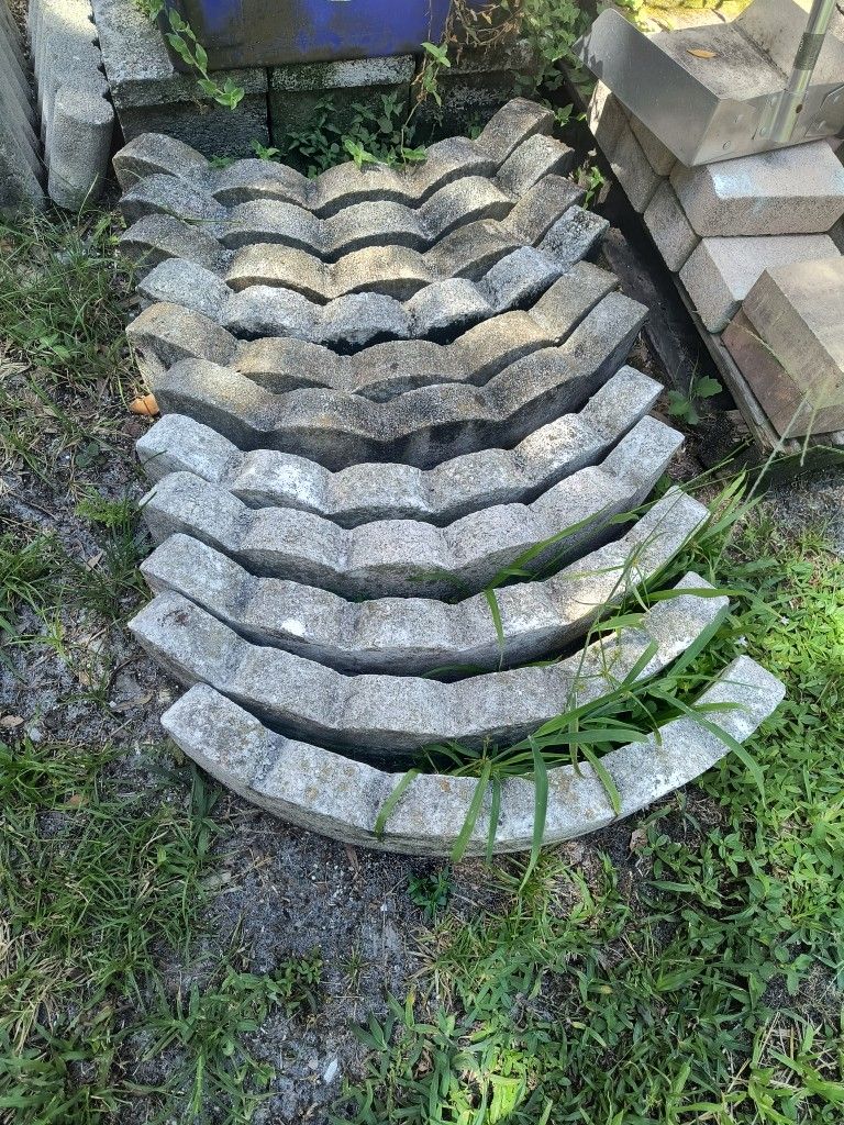 Concrete Garden Border Edging