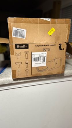 Bunfly PC-S1 Pet Grooming Kit & Vacuum – NEW Open Box / Unused