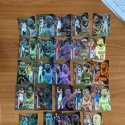 Bunch Of Panini Basketball Cards 