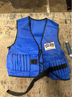 All Pro contour Weight Vest and jump rope 60.00$
