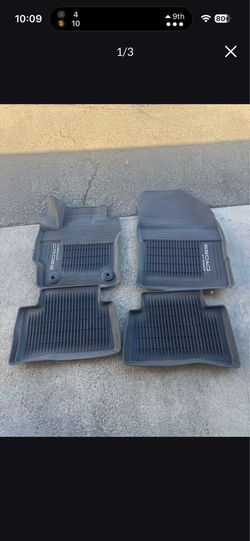 Toyota Corolla Cross Genuine Weather Mats