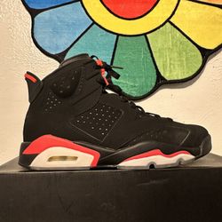 JORDAN 6 INFRARED SIZE 10 (READ DESCRIPTION)