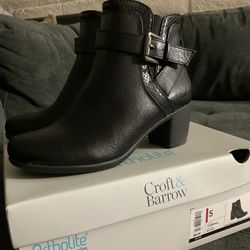 Black Boots -Croft & Barrow!