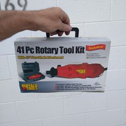 41 Piece Rotary Dremel Tool Kit by Buffalo Tools