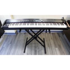 Roland RD-700GX Digital Stage Piano, 88-Key Fully Weighted w/Quik Lok Stand