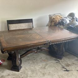 Solid Wood Dining Table 