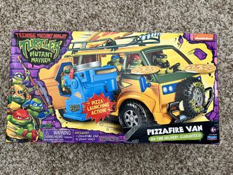 TMNT Van Turtles Pizzafire Van