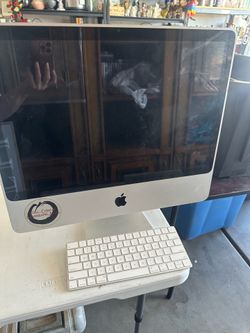 Apple iMac All-in-One Desktop Computer with keyboard