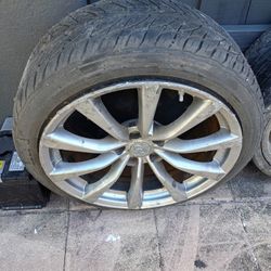 4 Infinity Tires With Rim 
