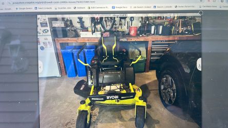 Ryobi ZT480e Mower