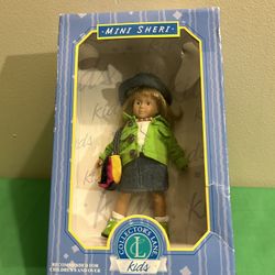 Collector's Lane Kids Mini Sheri 6.5" Vinyl Doll with soft cloth body New in Box