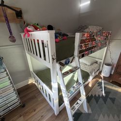 Twin Bunkbed Comes With One Mattress 