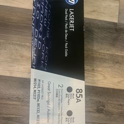 NEW AND UNOPENED:HP 85A Printer cartridge 2-pack