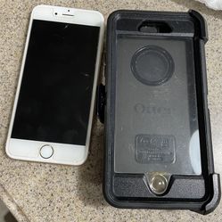 IPhone 6 + Otter box Case - Excellent Condition 
