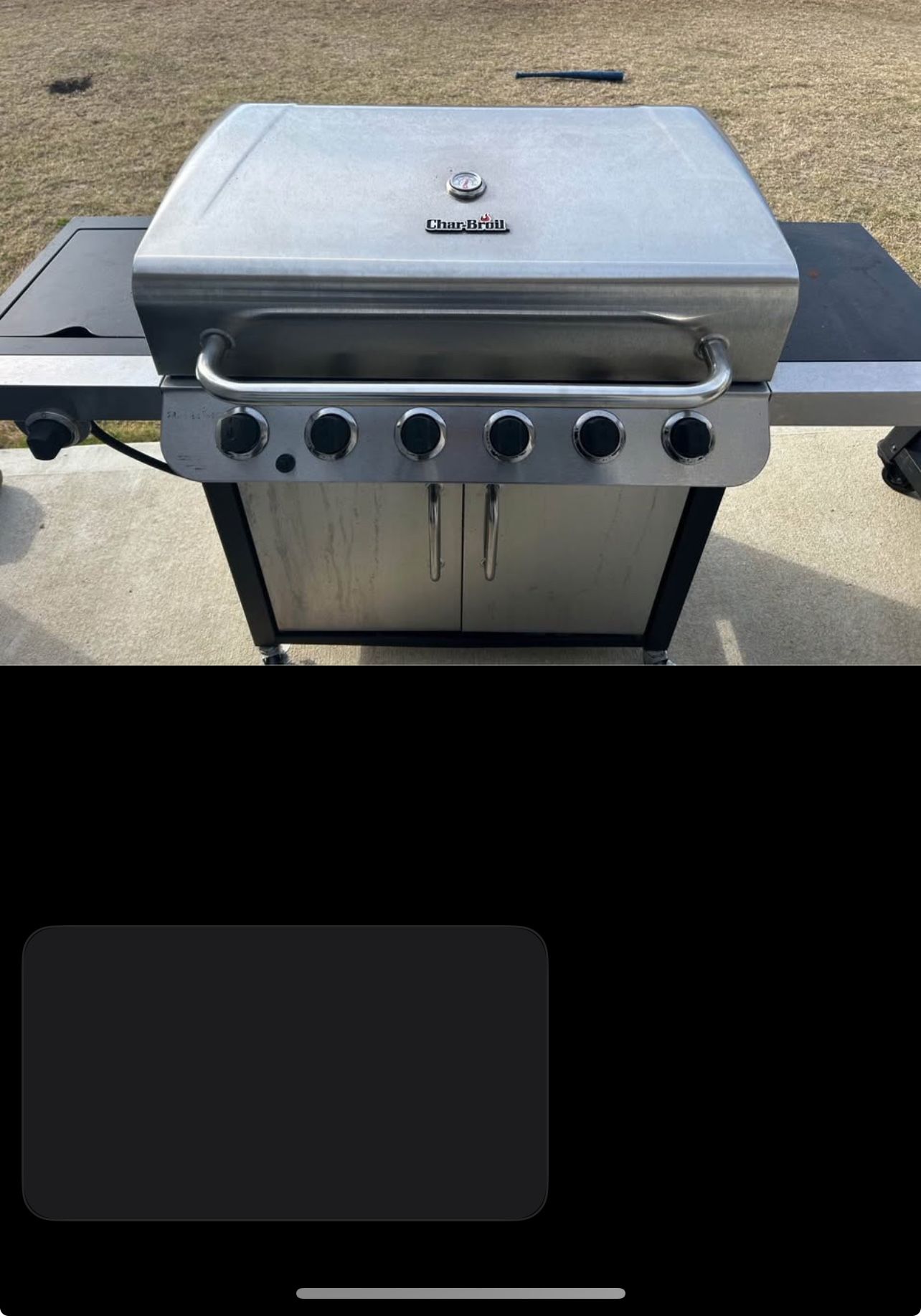 6-burner outdoor bbq gas grill