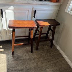 Walnut Wooden Stools