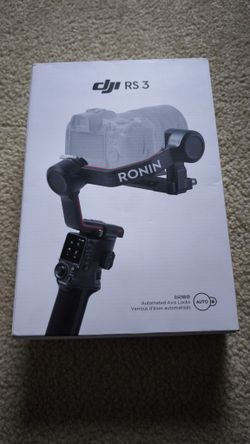 DJI RS 3 Gimbal Stabilizer – New Open Box