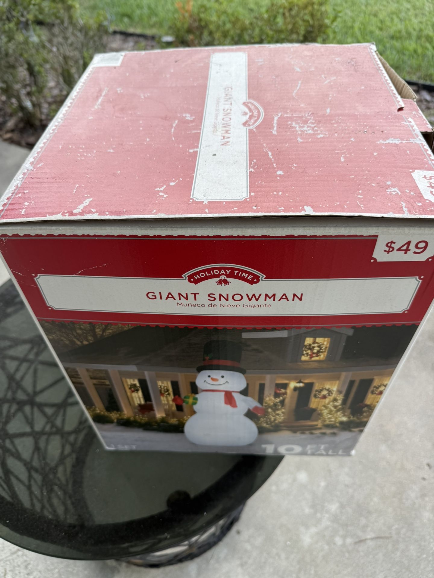 10 Foot Tall Snowman Christmas